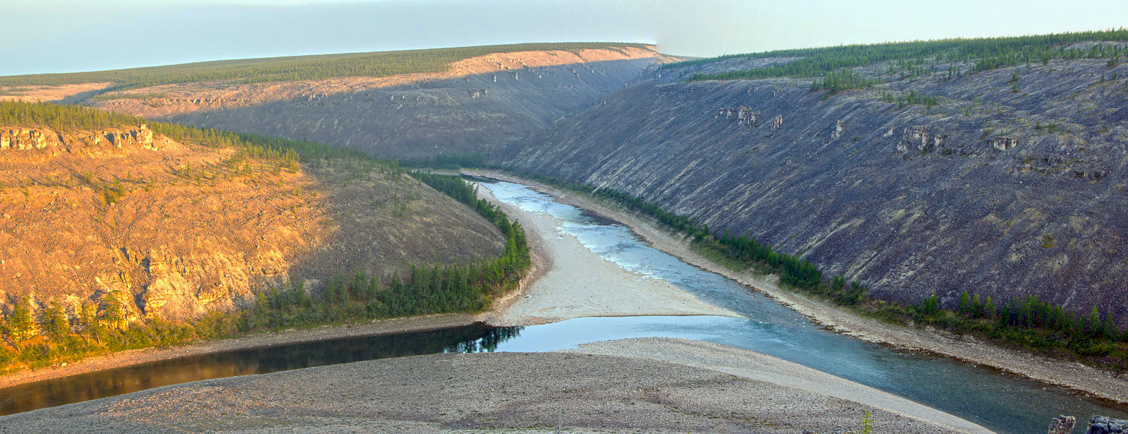 Устье реки Дёгдё
